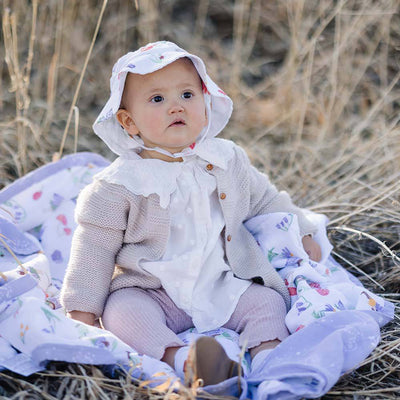 Woodland Fairy Oh-So-Soft Muslin Sun Hat - Sun Hat - Bebe au Lait