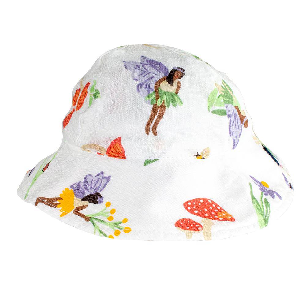 Woodland Fairy Oh-So-Soft Muslin Sun Hat - Sun Hat - Bebe au Lait