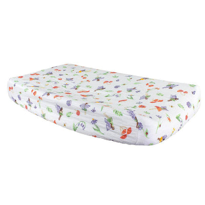 Woodland Fairy Oh-So-Soft Muslin Changing Pad Cover - Changing Pad Cover - Bebe au Lait