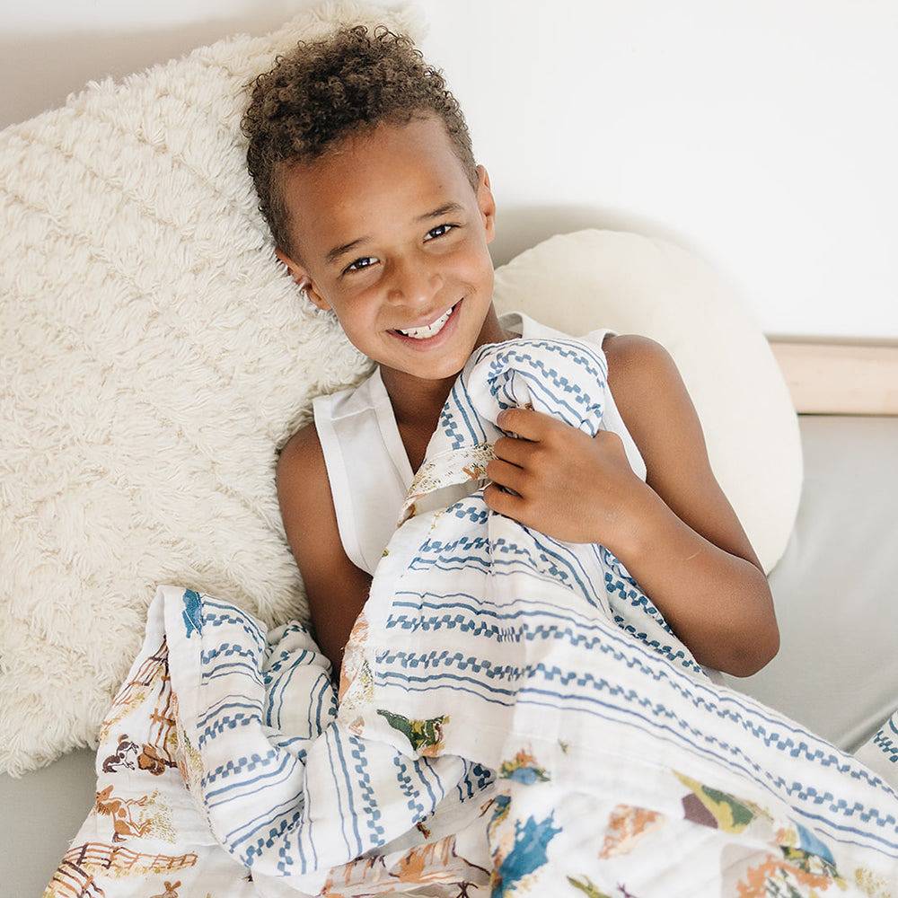 Bebe au shop lait blanket